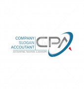 A Accounts Advisory Elegant Premade Logo Template