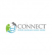 Global Connect Premade Logo Design