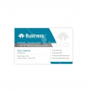 one sided visiting card for corporate business