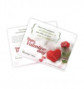 Love Valentine Postcard Design