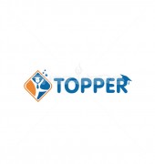 Topper Graduation Child Education Logo Template