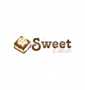 Sweet Choco Healthy Food Shop Logo Template