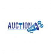 Auction Sound Entertainment Logo Template