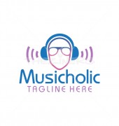 Music Holic Media Premade Logo Design