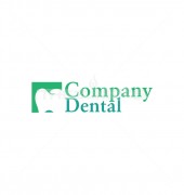 Dental Square Abstract Medical Solution Logo Template