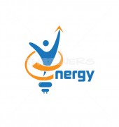 E Arrow Energy Medical Solution Logo Template