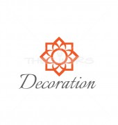 Floral Decoration Attractive Logo Template