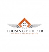 House Wings Real Estate Logo Template