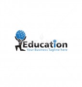 Education World Child Care Logo Template