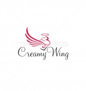 Creamy Cloud Food Restaurant Logo Template