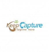 Keep Capture Unique Premade Photography Logo Template
