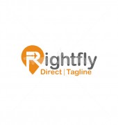 R Letter Right Fly Creative Premade Logo Design