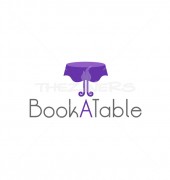 Book A Table Entertainment Logo Template
