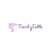 Trendy Table Abstract Entertainment Logo Template