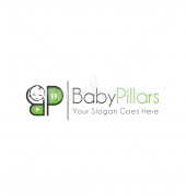 Letter BP Baby Creative Premade Logo Design