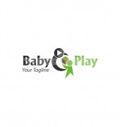 Baby Play Child Education Logo Template