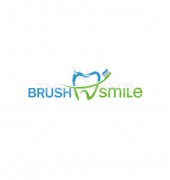 Brush Smile Healthcare Logo Template