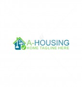 A Housing Management Real Estate Logo Template