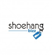 Shoe Hang Abstract Tag Logo Template