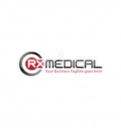 O-RX Medical Wheel Abstract Medical Solution Logo Template