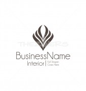V Interior Manufacturing Premade Logo Design