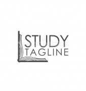 Open Study Book Elegant Child Care Logo Template
