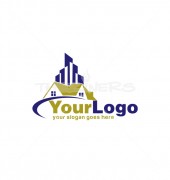 Our Residential City Affordable Housing Logo Design