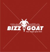 Angry Goat Wild Animal Logo Template