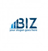 Bar Biz Accounting Growth Graph Logo Design