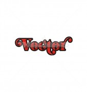 Vector Word Stylish Typography Logo Template
