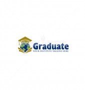 Study World Graduation Learning Child Care Logo Template