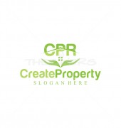 Create Property Premade Real Estate Logo Symbol
