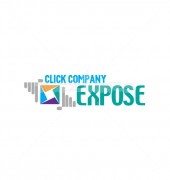 Click Expose Elite Camera Photography Logo Design