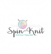 Spin Knit Global Services Logo Template