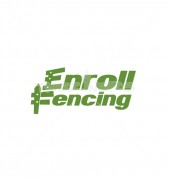 EF Letter Enroll Fencing Creative Product Logo Template