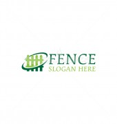 Fence Waves Abstract Product Logo Template