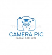 Owl Camera Picture Affordable Photography Logo Template