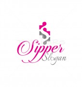 S Letter Sipper Abstract Product Logo Template