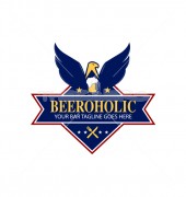 Beer Bird Pub & Bar Logo Template