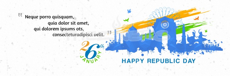 Splendid Republic Day Banner Template